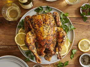 Simple Roast Chicken with Lemon & Herbs: The Secret to Perfect Crispy Skin