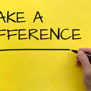 Written words: Make a Difference
