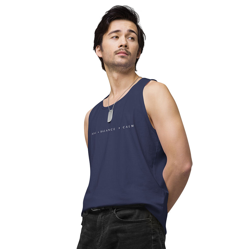 Thumbnail: Heart Dance Records Men’s premium tank top