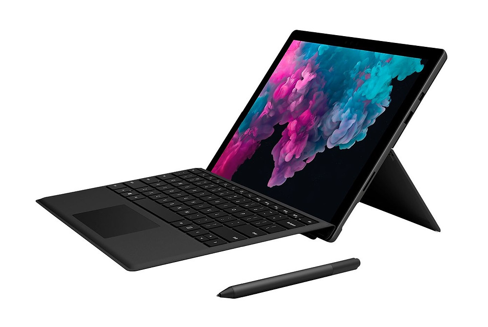 Một chiếc Microsoft Surface Pro 7