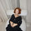 Thumbnail: Black Ruffled Chiffon dress