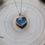 Thumbnail: Aquamarine Heart Sterling Silver Pendant