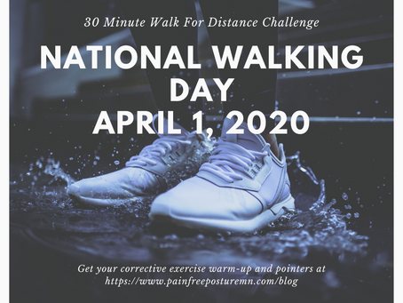 Take The 30-Minute Walk For Distance Challenge
