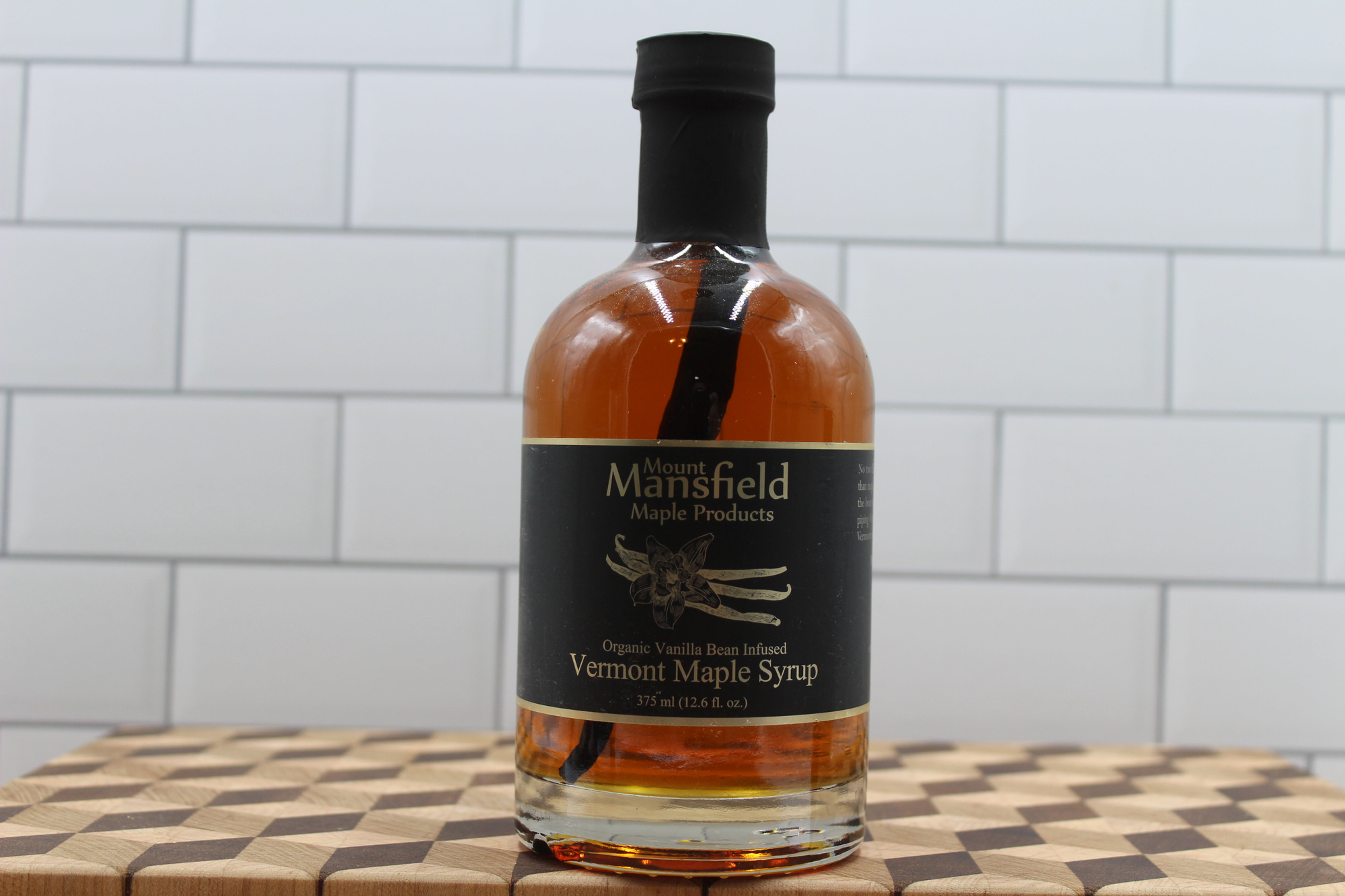 Vanilla Infused Maple Syrup