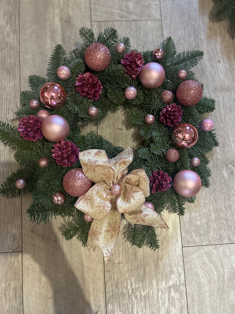 Thumbnail: 50cm FRESH PINE WREATH
