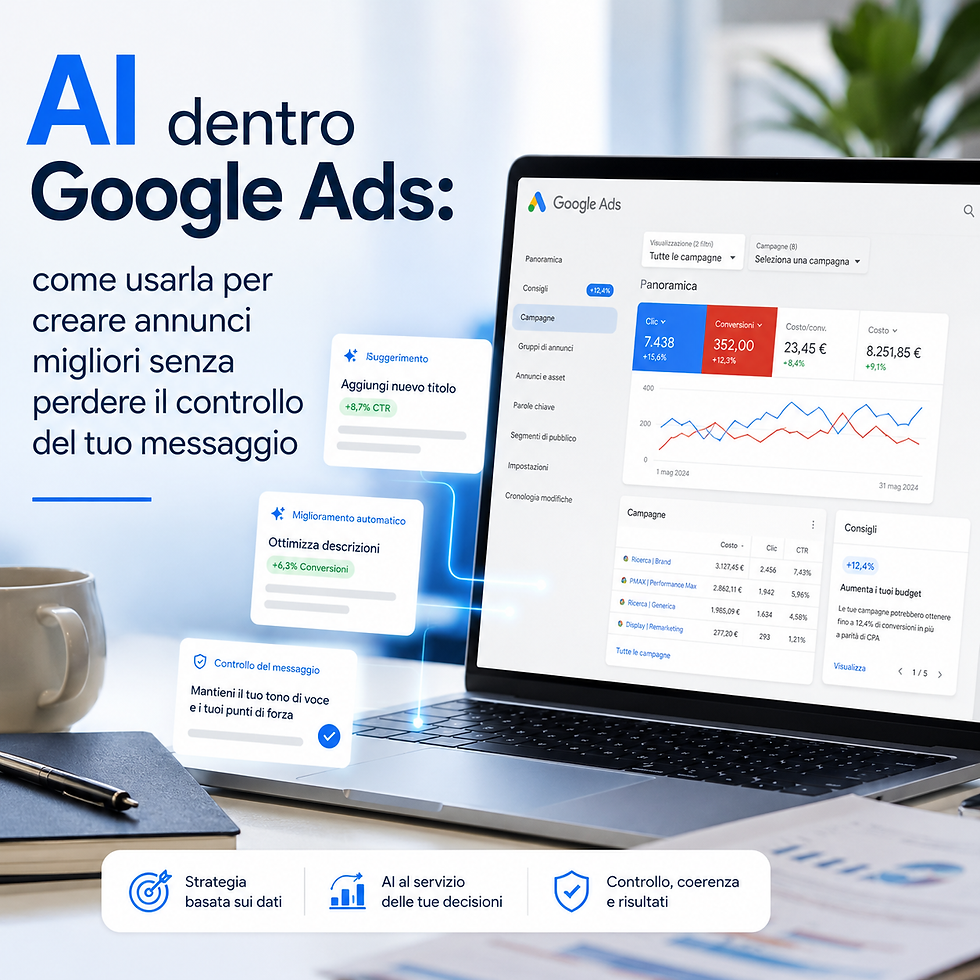Pc dektop con Google ADS in video