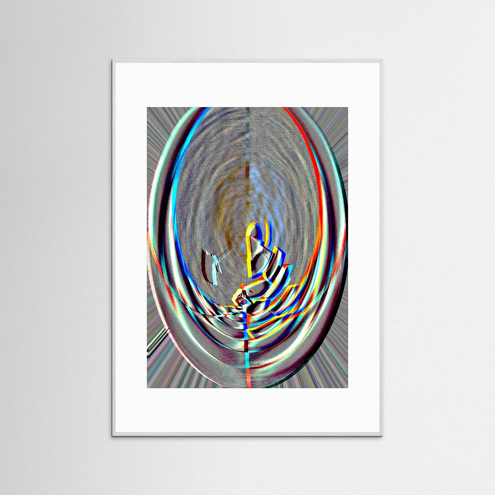 Thumbnail: - Digital II Disrupted Egg Path On Blue