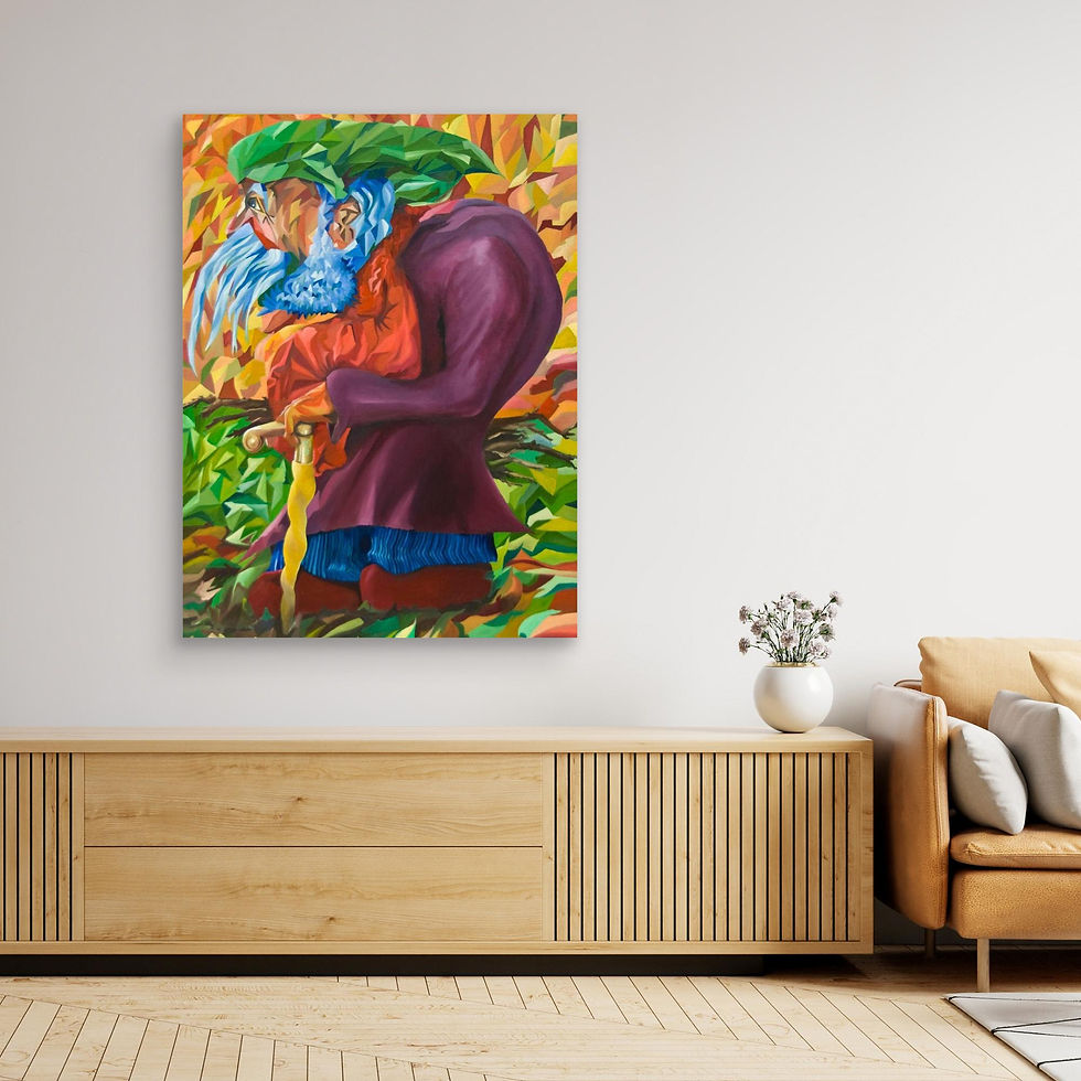 Thumbnail: Old Man Collecting Sticks - But to On The Sabbath