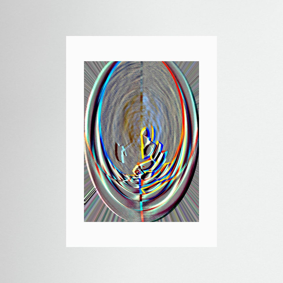 Thumbnail: - Digital II Disrupted Egg Path On Blue