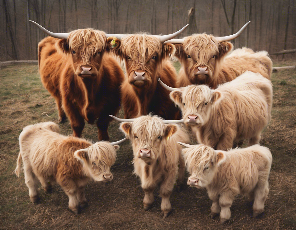 Meet Our Mini Highland Cattle - Morganton, NC