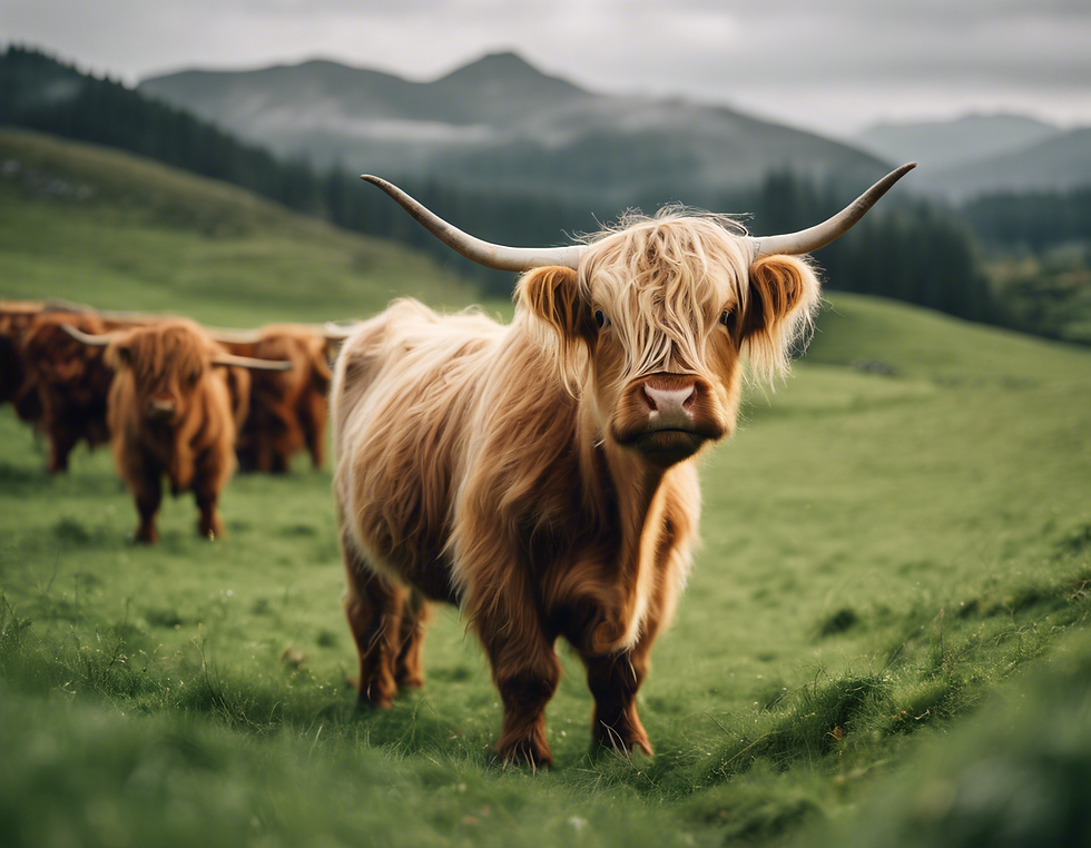 Discover Miniature Highland Cattle at Bare Peak Farm