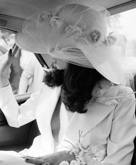 El vestido de novia de Bianca Jagger
