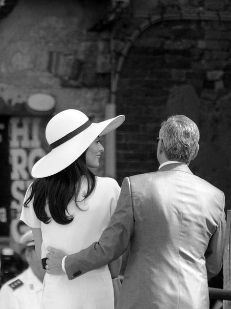 El vestido de novia de Amal Clooney