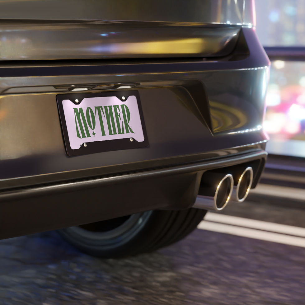 Thumbnail: MOTHER Vanity Plate (green)