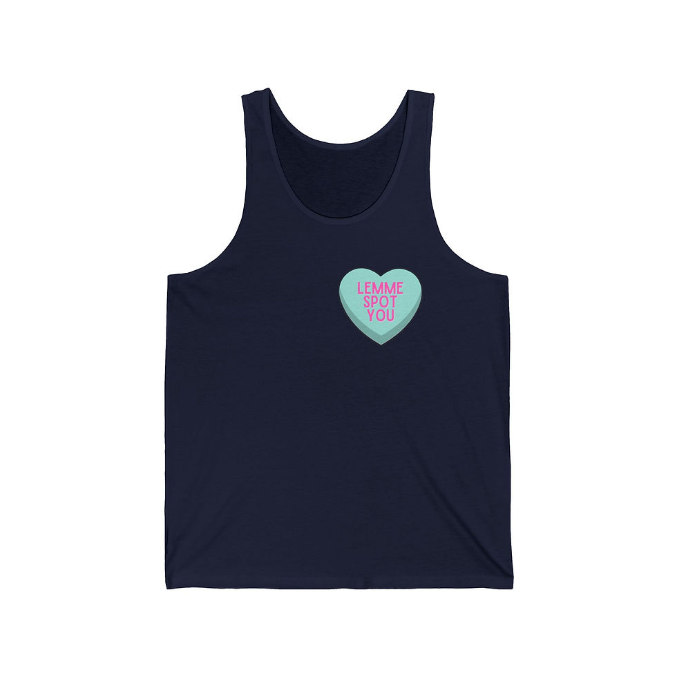Thumbnail: LEMME SPOT YOU Jersey Tank (Unisex)