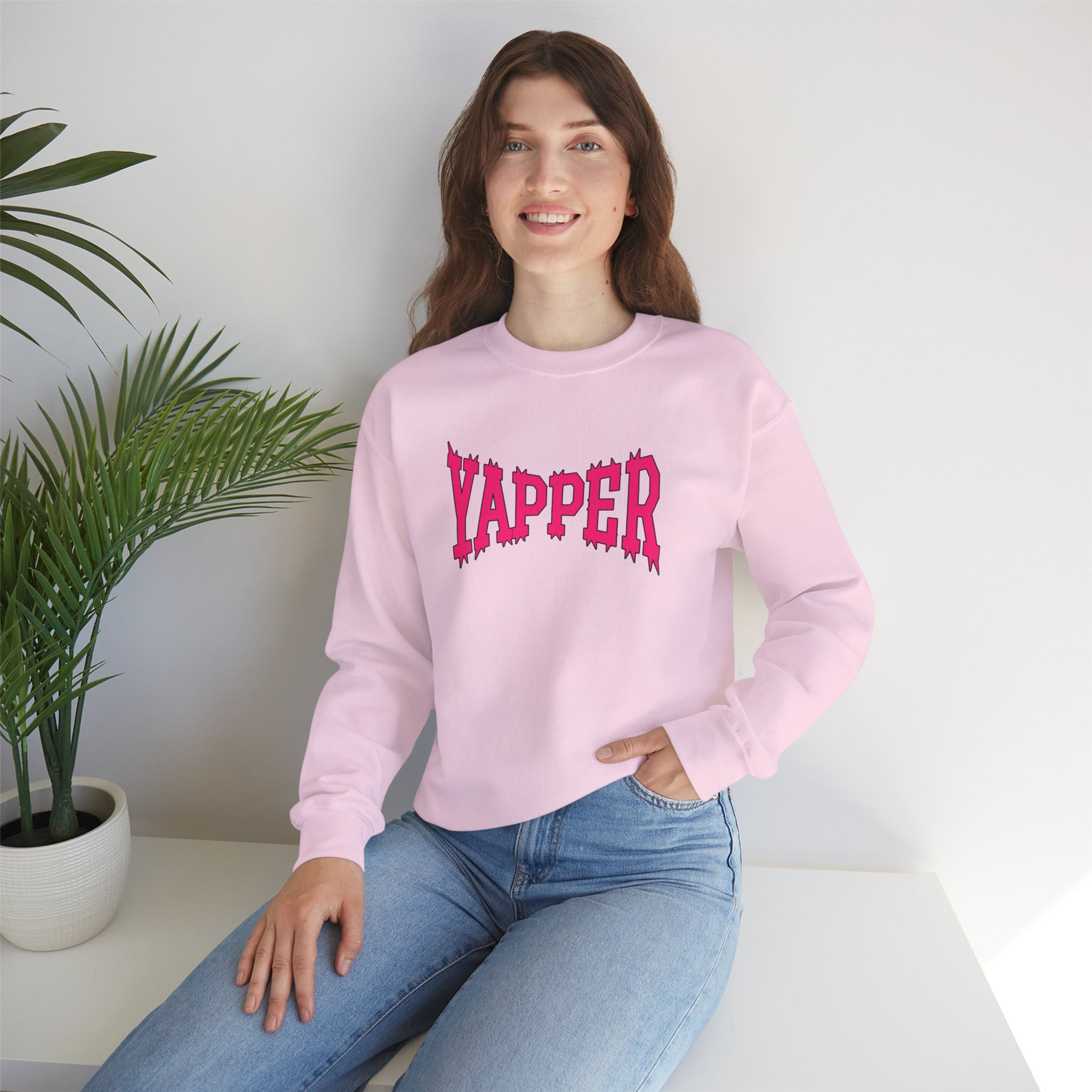 Yapper Unisex Crewneck Sweatshirt