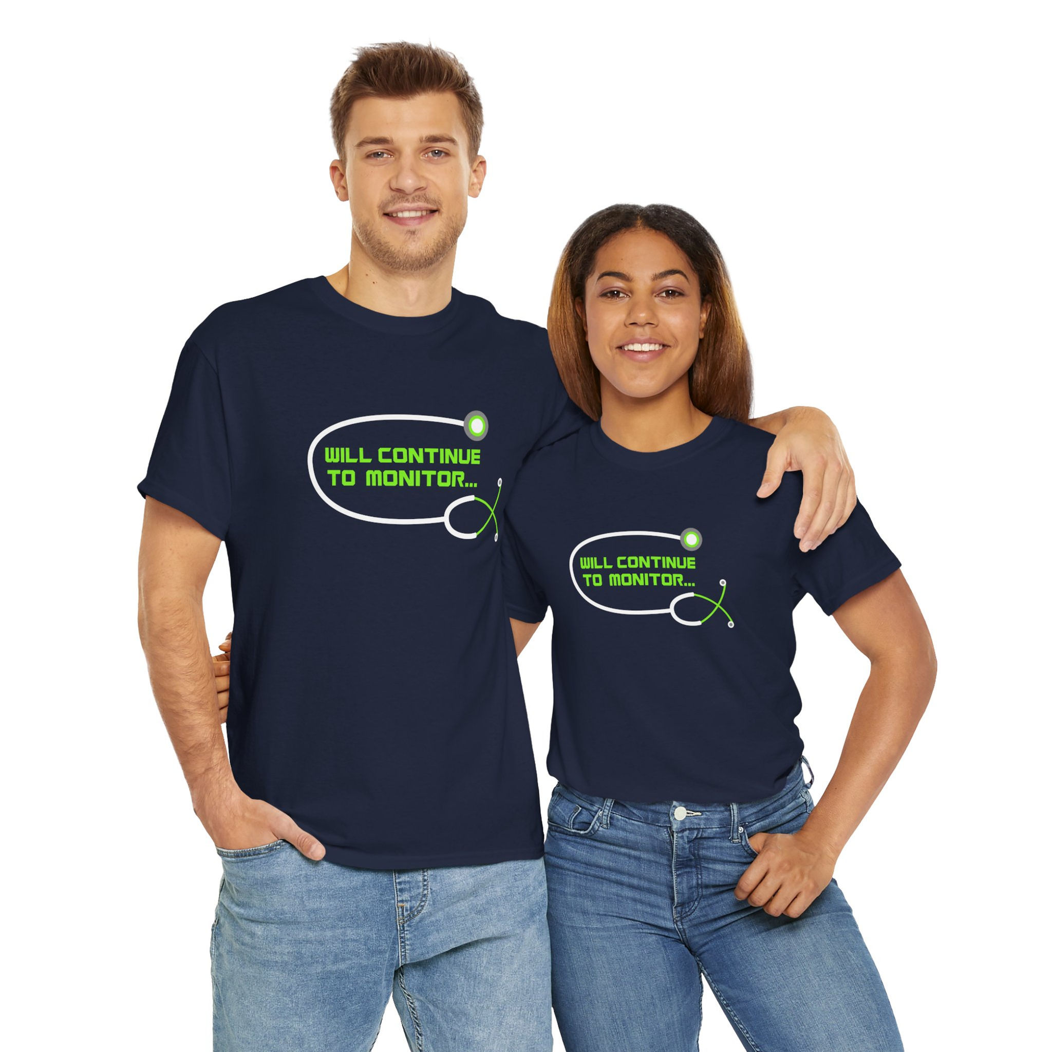 Monitoring (MARVEL FONT) Unisex T-Shirt 