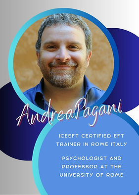 Andrea Pagani EFT Trainer in Rome Italy