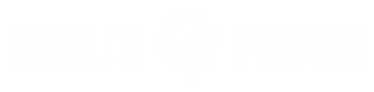 Chris Fader Logo Schriftzug