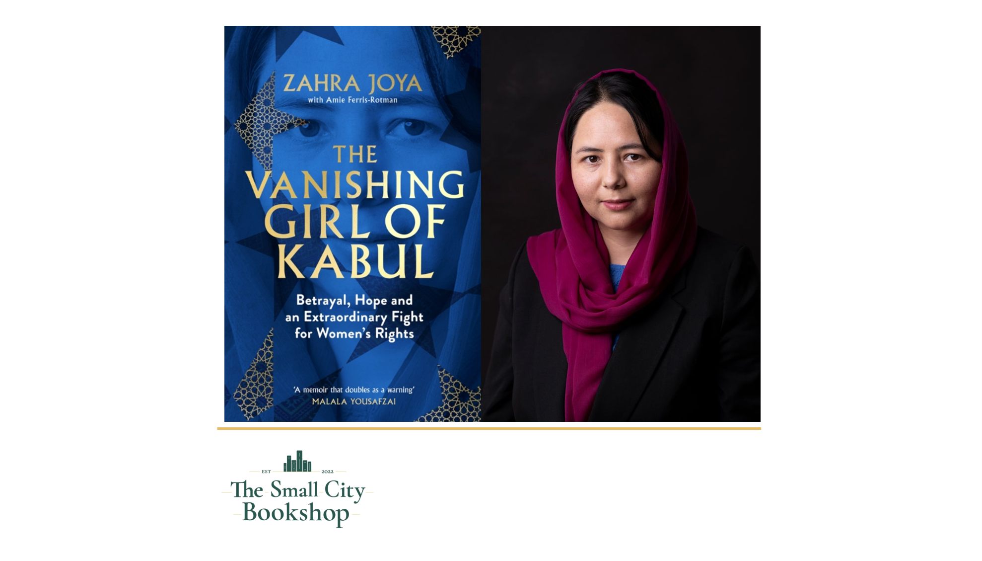 The Vanishing Girl of Kabul with Zahra Joya