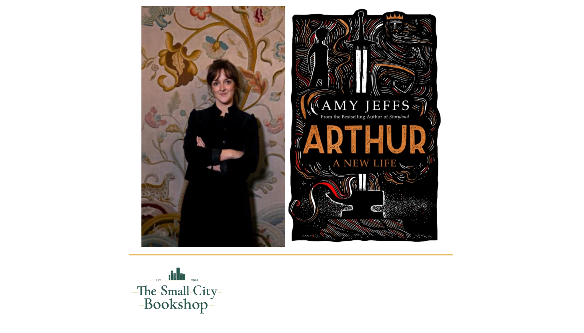Arthur with Amy Jeffs - in conversation with Helen Carr