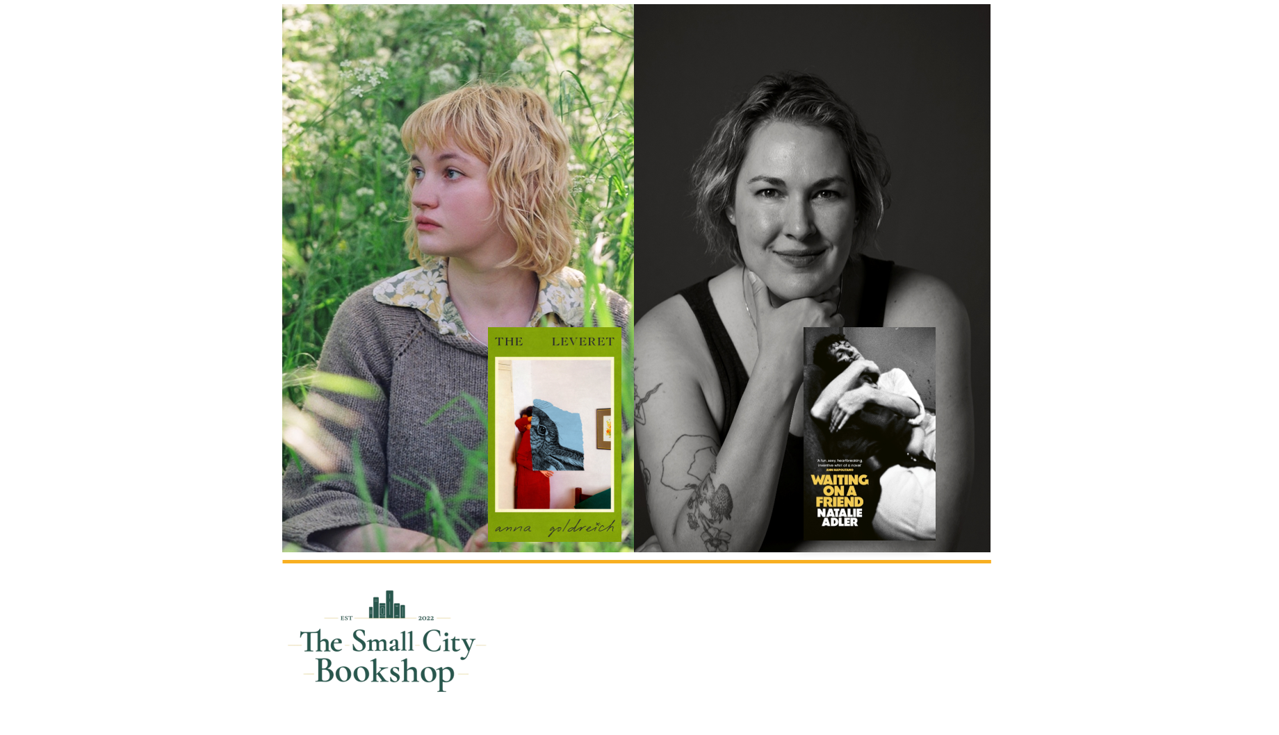 Queer Debut Novel Showcase with Natalie Adler & Anna Goldreich