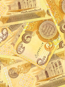 iraqi dinar Canberra exchange rate today