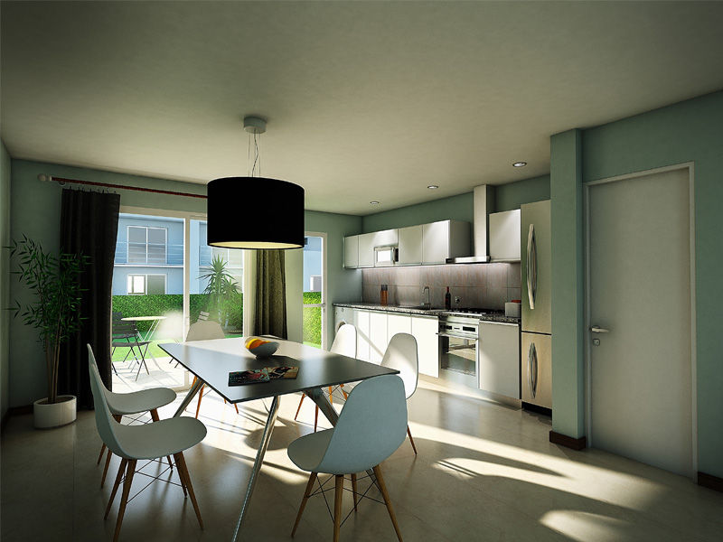 Vista interior-Viviendas multiples