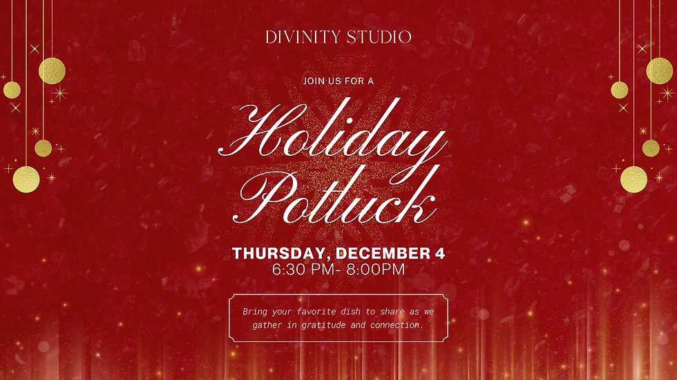 Divinity Holiday Potluck