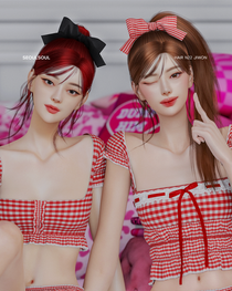 SIMS4 Hair // 2024 Hair N22