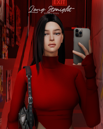 SIMS4 HAIR // Long Straight