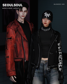 Blender Ver // Boss Rider Jacket