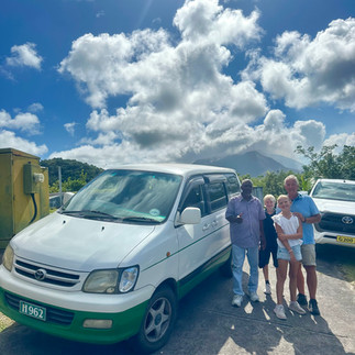 Klar for tur med Cecil