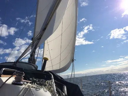 Endelig litt skikkelig seiling!