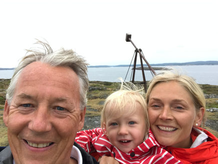 Blå bøye på Søndre Missingen