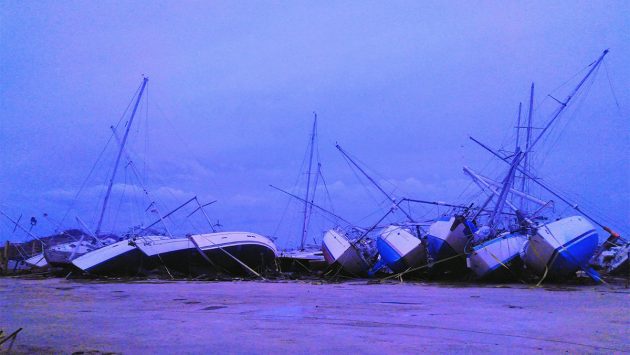 Sånn så det ut etter Beryl