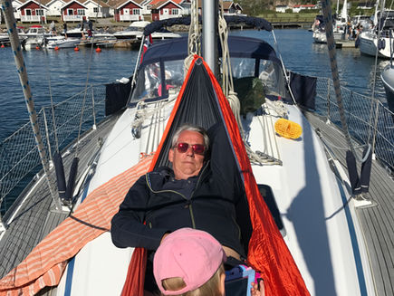 Skipper´n prøver seg som mekaniker