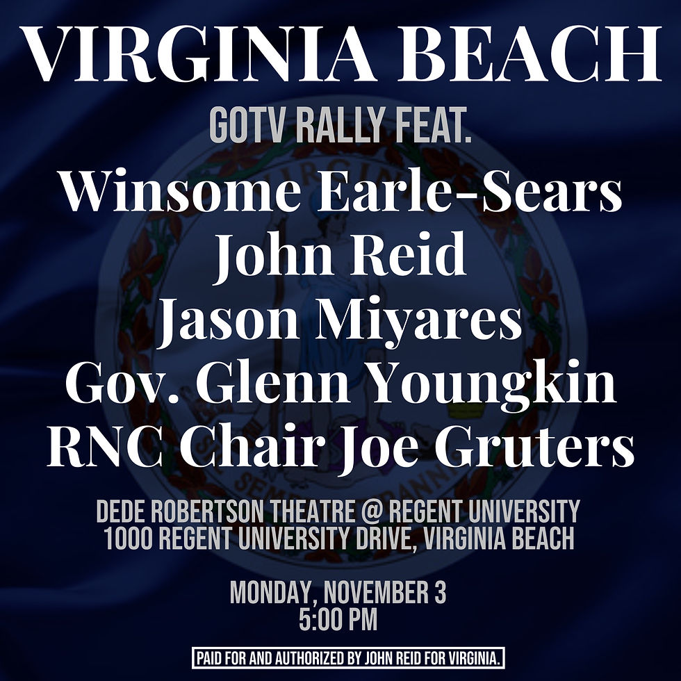 VIRGINIA BEACH: GOTV RALLY
