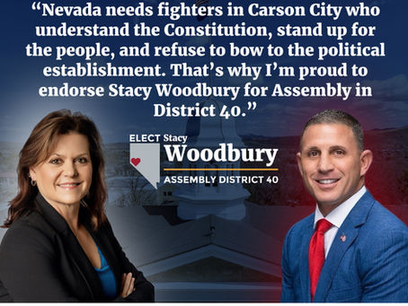 Joey Gilbert endorses Stacy Woodbury for Nevada Assembly District 40