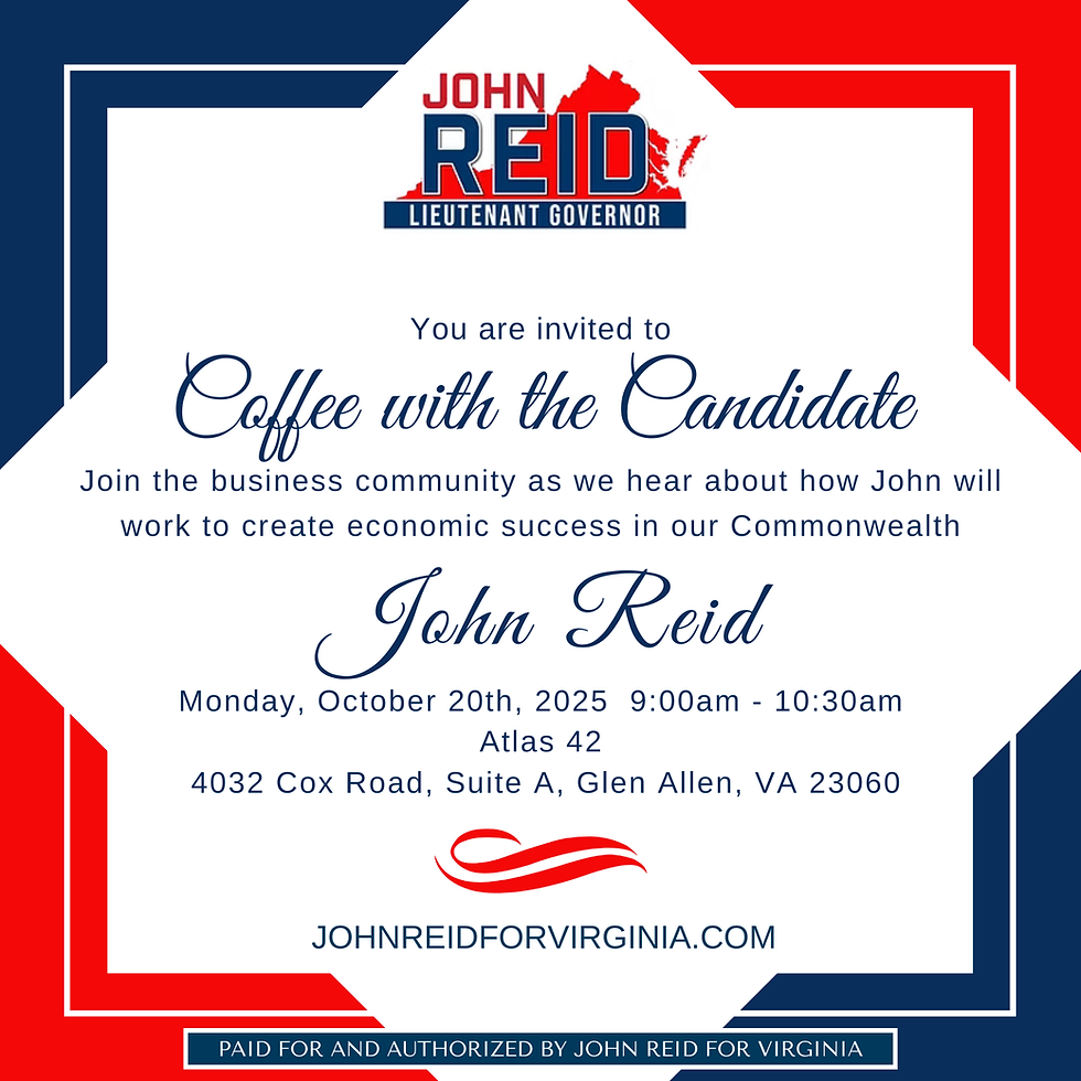 GLEN ALLEN: Business Community Coffee w/ John Reid