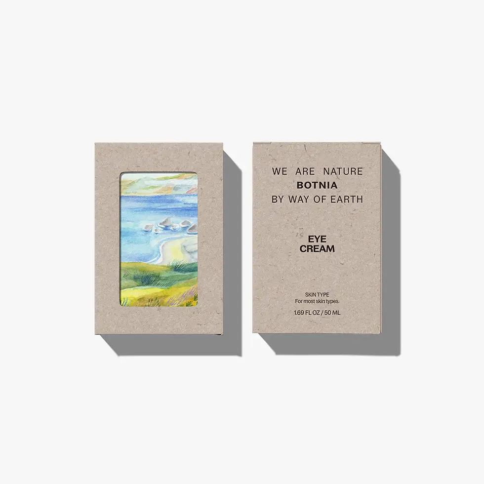 Thumbnail: Front & back of eye cream packaging.