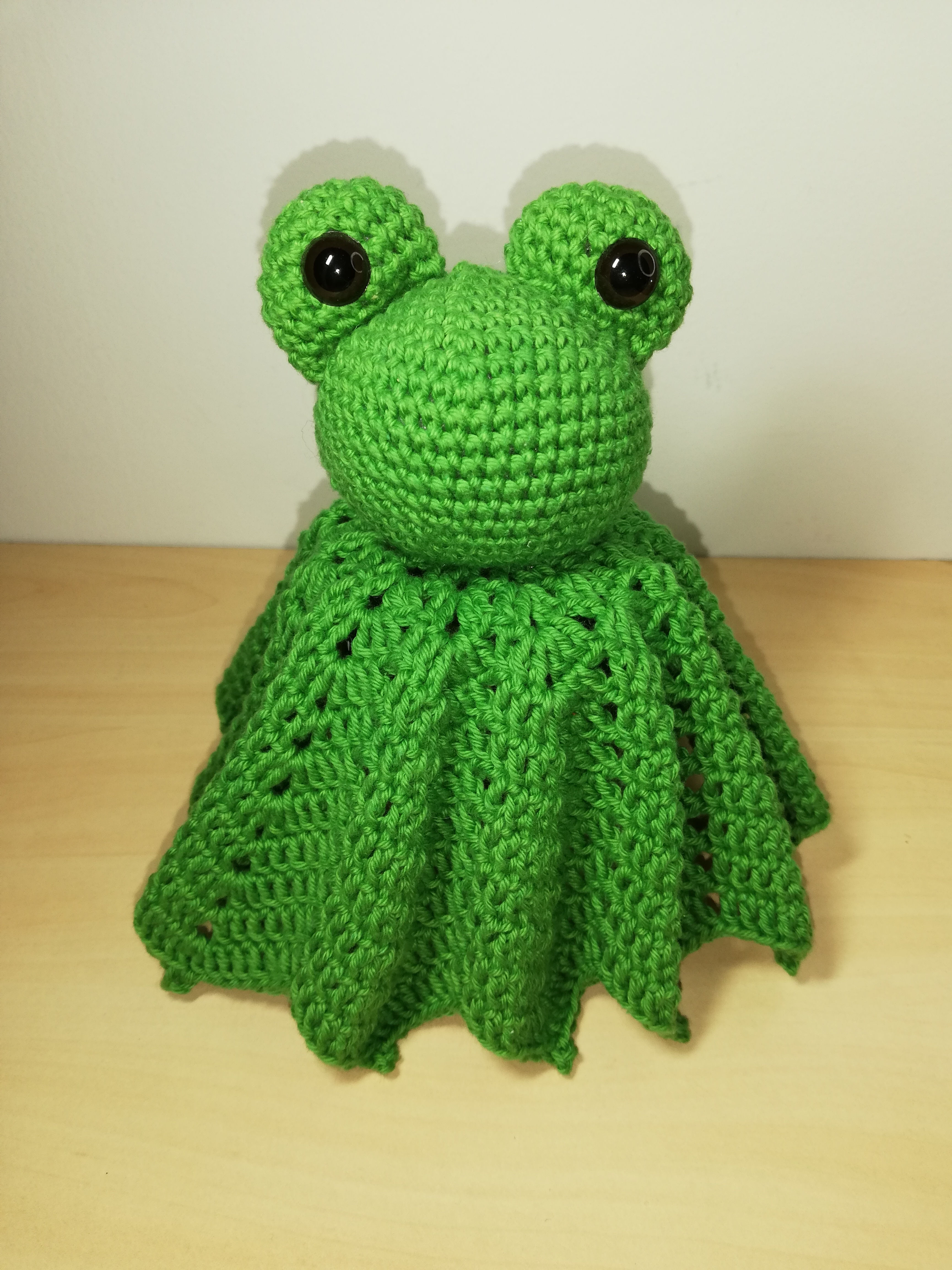 Doudou grenouille.