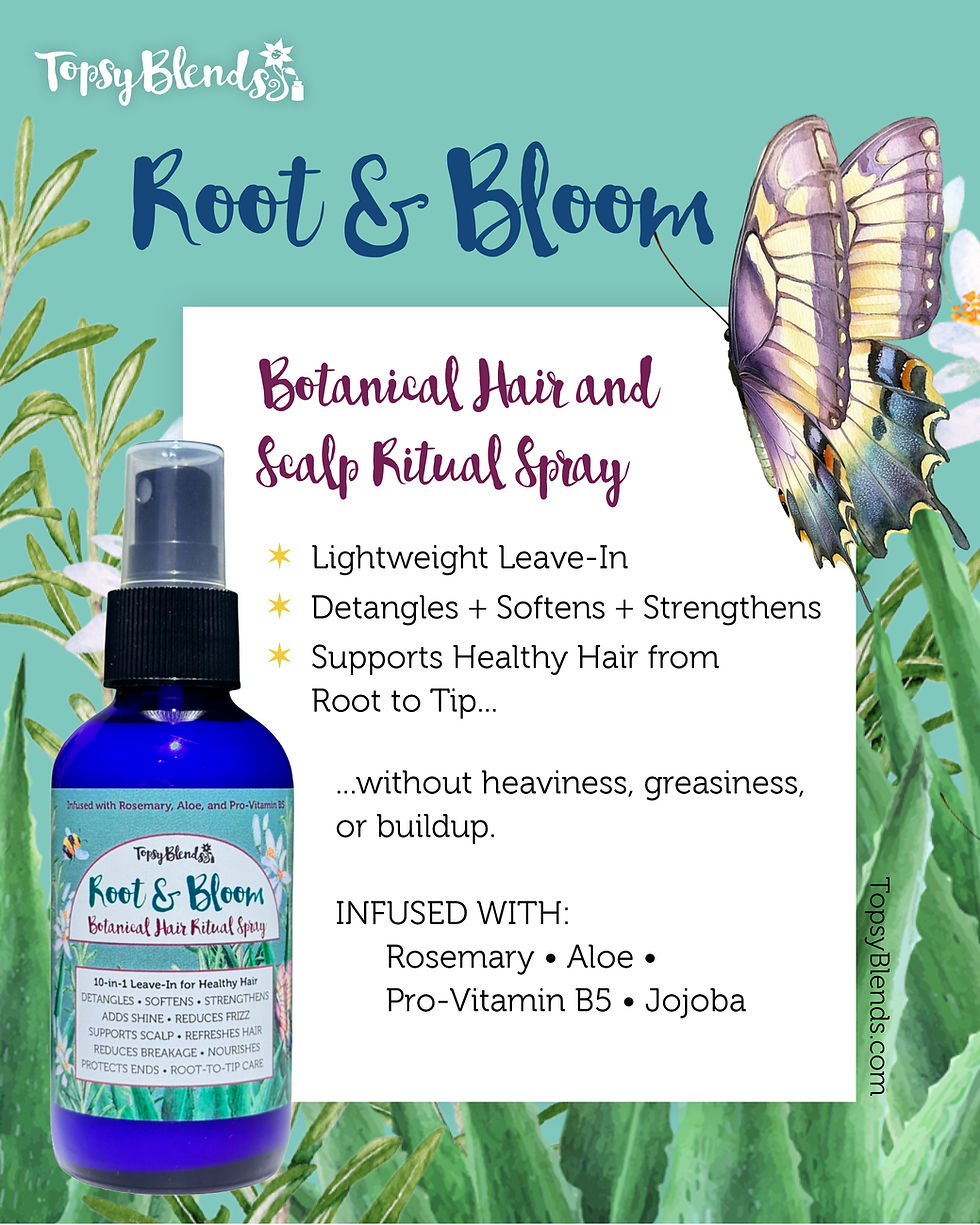 Thumbnail: Root & Bloom • Botanical Hair Ritual Spray 10-in-1 Leave-In • Soft, Healthy Hair