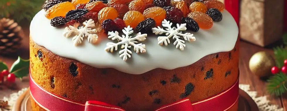 Classic Christmas Fruit Cake