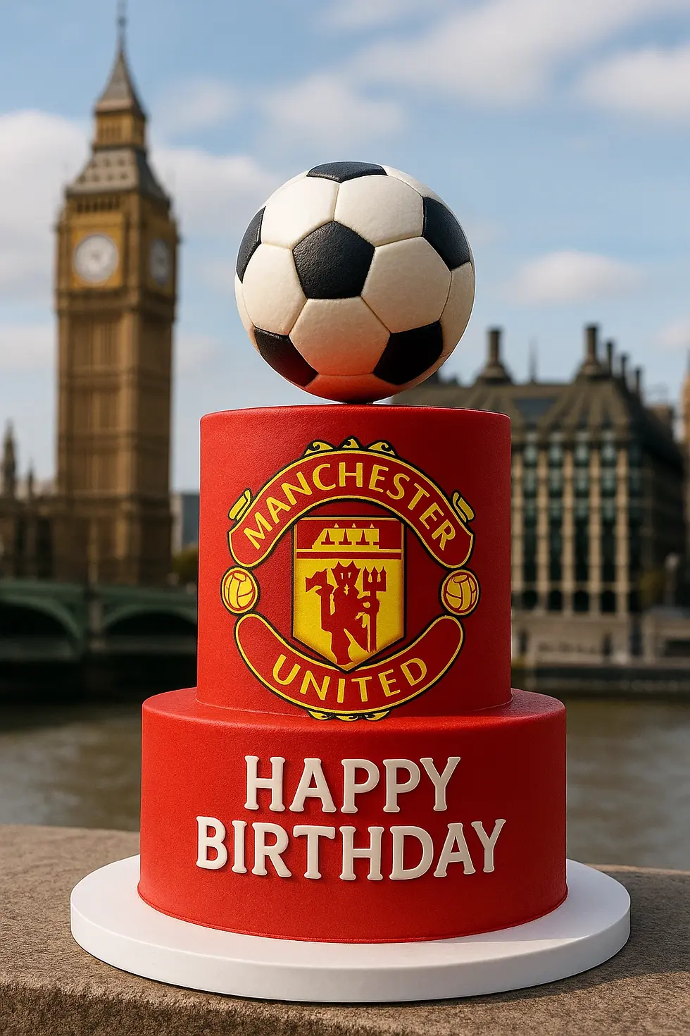 Man United Birthday Cake 5