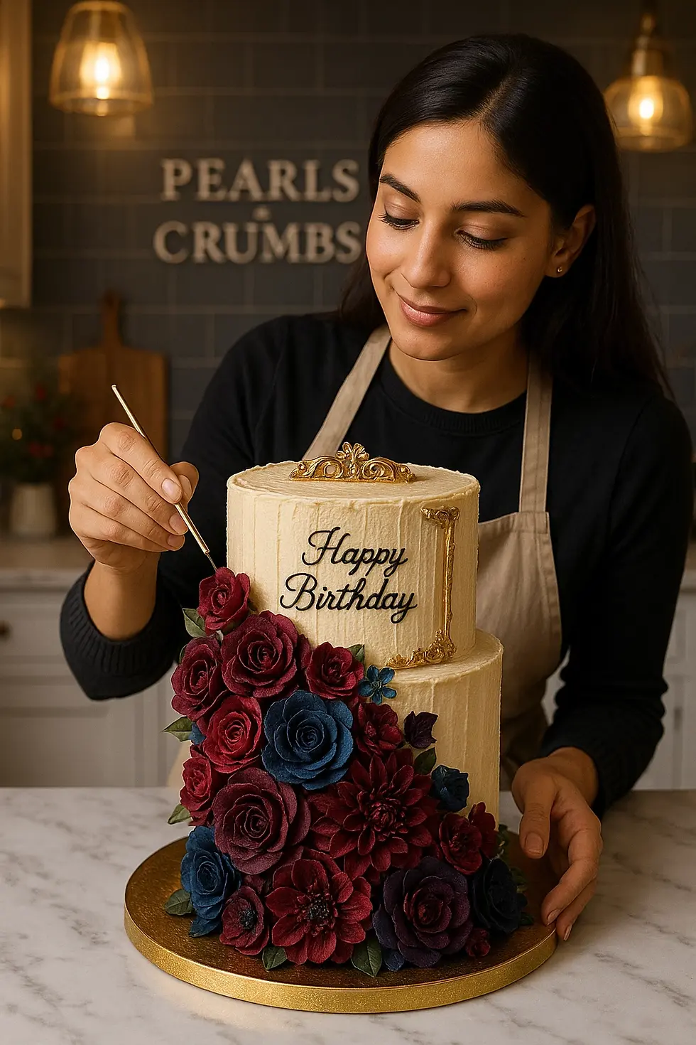 Female Modern Birthday Cake 5