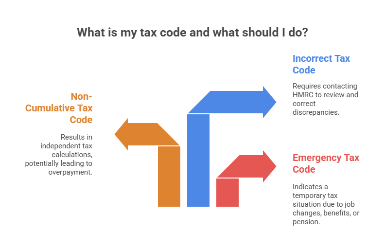 What is my tax code and what should I do?