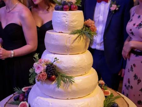 Cheese Tower Wedding Cake