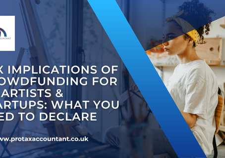 Tax Implications of Crowdfunding for UK Artists & Startups: What You Need to Declare