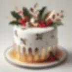 Christmas Cake Decoration - Modern Twists on Traditional Designs